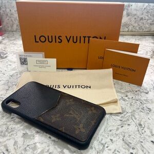 Authentic iPhone XS Max Louis Vuitton Case